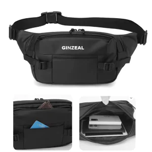 Lightweight Portable Men’s Cross body Single Shoulder Waist Bag Waterproof Outdoor Messenger Bag Business Commuting Chest Bags