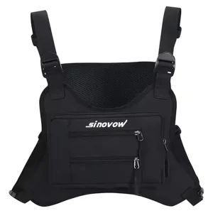 Lightweight Waterproof Chest Bag Tactical Chest Rig Breathable Running Chest Pack Versatile Outdoor Chest Bags for Men & Women