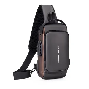 Lightweight Waterproof Simple Design Bag Fashion Sling Shoulder Men’s Chest Bags