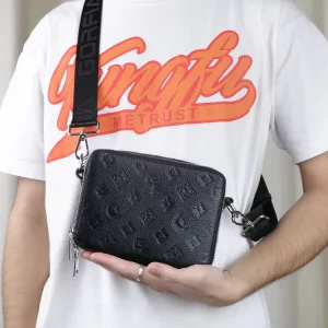 Luxury Design Business Messenger Bag Crossbody Flap Bags Shoulder Bag Handbag for Men PU Customized Unisex PU Leather