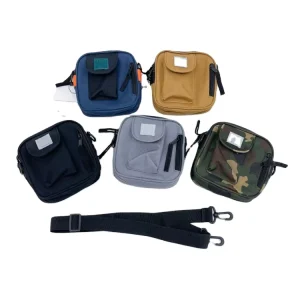 Luxury Men’s Waterproof Waist Bag Multifunctional Sports Crossbody Mobile Phone Bag