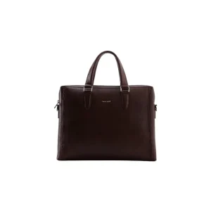 Luxury Messenger Portable Genuine Leather Men’s Business Laptop Briefcase