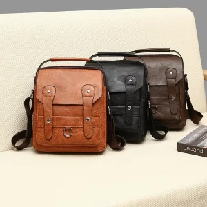 Luxury Wallet Mens Shoulder PU Leather Bags Men’s Handbags Designer Top Quality Men Sling Bags