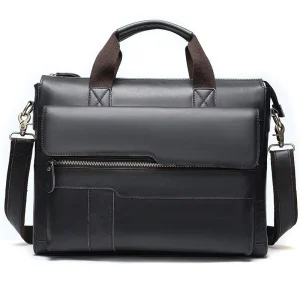 MARRANT High Quality Vintage Executive Genuine Leather Business Laptop Bags Office Designer Men’s Briefcase for Men Handbags