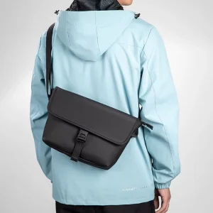 Maclarendon Large Capacity Men’s Crossbody Bag Lightweight And Easy To Ride Shoulder Small Bag L MR609 B