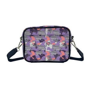 Manufacturer Custom Premium PU Leather Sling Crossbody Chest Bag Fits Phone Wallet Keys Daily Essentials