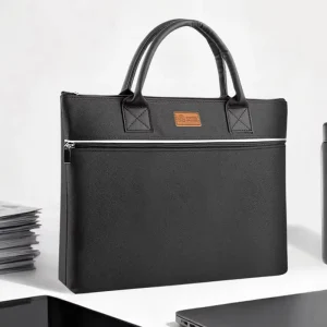 Manufacturer Lightweight Soft Bag 15 Inch Laptop Bag Waterproof Zipper Women’s Handbag Office Bag Men’s Briefcase