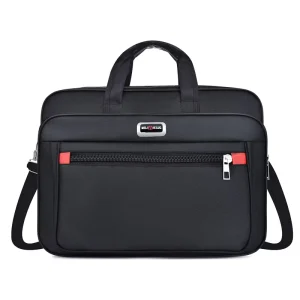 Manufacturer Men’s Large Capacity Briefcase Wear resistant Business Handbag for Business Trips & Laptop Travel
