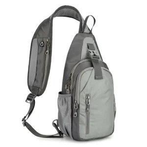 Manufacturer Men’s Locomotive Riding Lightweight Fashionable Chest Bag Fanny Pack Leisure Multifunction Crossbody Bag