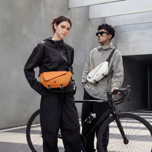 Men Crossbody Sling Bag Waterproof Chest Bag Multi-pocket Casual Shoulder Bag For Daily Outdoor Travel