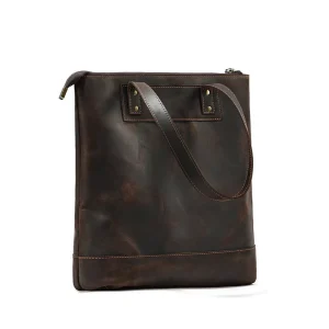 Men Gender Genuine Leather Tote Bags Shoulder Handbags