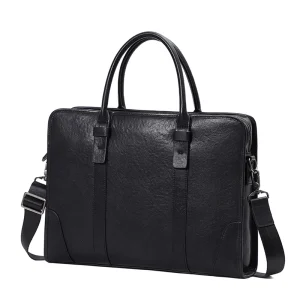 Men Laptop Bags High Quality Briefcase Laptop Bag for Men Shoulder Unisex Luxury Leather Laptop Business Bags for Men