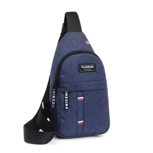 Men Outdoor Casual Shoulder Chest Bag Lightweight Nylon Crossbody Messenger Sling Backpack