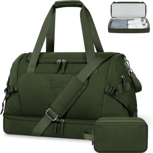 Men Quality Travel Bags Carry on Luggage Duffel Bags Handbag Casual Traveling Tote Large Weekend Bag