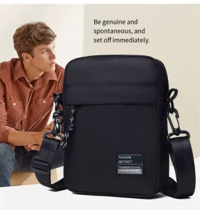 Men Stylish Satchel Crossbody Bag Custom Waterproof Side Bag for Boys Cross Fashion Designer Single Shoulder Bag