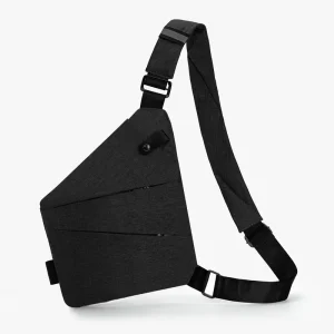 Men Ultra Thin Anti Theft Small Men’s Sling Chest Bag Male One Shoulder Hiking Mini Cross Body Men’s Chest Bags for Travel Boy
