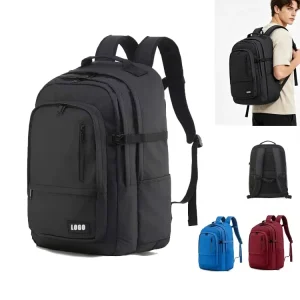Men’s 17″ Large Capacity 39L Laptop Backpack New Arrival Waterproof Outdoor Travel Bag with USB Stylish Mochila
