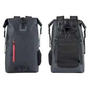 Men’s 30L Roll-Top Dry Bag Backpack Durable TPU Waterproof Laptop Carry for Outdoor Camping Hiking Fishing