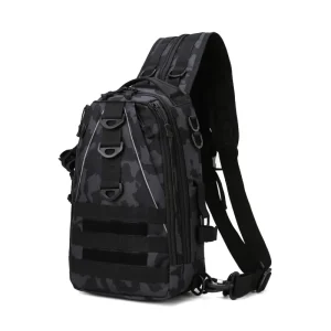 Men’s 45 Liter Tactical Backpack Outdoor Waterproof Durable Survival Bag MOLLE Compatible for Hiking Travel Hunting Adventure