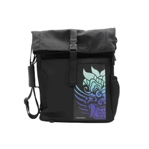 Men’s Anti Theft Functional Backpack with USB Port Fashion Casual Outdoor Shoulder Bag Canvas Multipurpose Straps