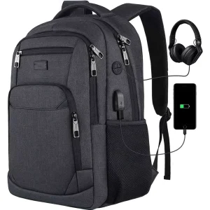 Men’s Anti-Theft Waterproof Large Capacity Business Travel Laptop Leisure Sports Backpack