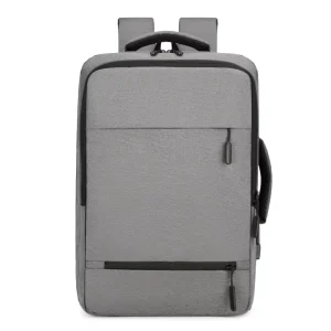 Men’s Backpack Fashionable Casual Large Capacity Computer Bag USB Charging Travel Backpack