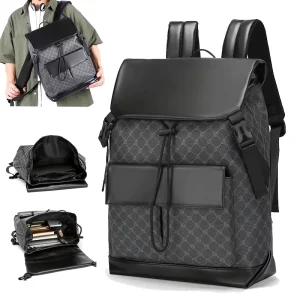 Men’s Backpack Large Capacity Casual Business Bag Polyester