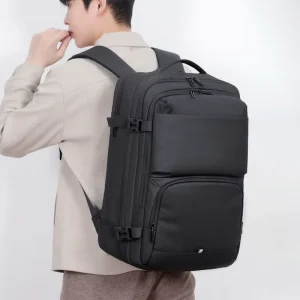 Men’s Backpack Large Capacity Expandable Travel Bag Business Commuting Pack Outdoor Bags