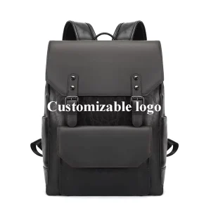 Men’s Backpack with British Style Customizable Large Capacity Business Commuting 15-inch Laptop Backpack