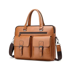 Men’s Bag Waterproof Briefcase Single Shoulder Crossbody Bag Business Handbag Casual Laptop Bag Custom Logo