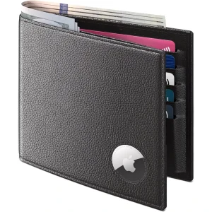 Men’s Bifold Wallet Genuine Leather RFID Blocking Credit Card Holder Minimalist Design Customizable Color