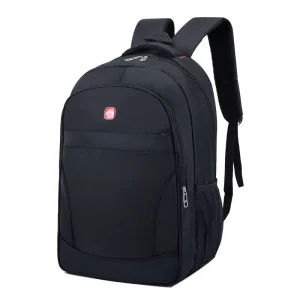 Men’s Black Backpack Student School Bag Business Backpack Outdoor Travel Laptop School Bag