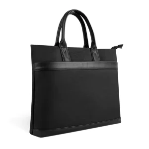 Men’s Briefcase Soft Bag Waterproof Zipper Handbag File Bag Office Laptop Bag High Quality Work Bag Lawyer Customized Logo