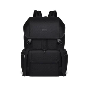 Men’s Business Backpack High-end Computer Bag Multi-function Large Capacity Flap Denim Nylon Laptop Backpack