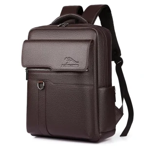 Men’s Business Backpack Large Capacity Vintage Travel Bag Laptop Backpack for Men