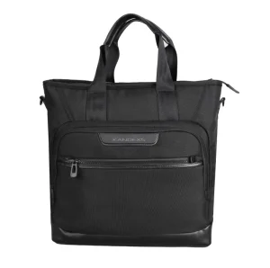 Men’s Business Briefcase Water Resistant 1680D Nylon Laptop Handbag Multi Pockets Office Work Shoulder Bag For 15.6 Laptop