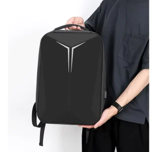 Men’s Business Casual Waterproof Backpack with Night Glow Multi Functional Computer Backpack Good Quality with Hard Shell