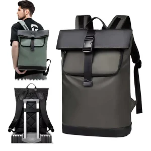 Men’s Business Fashion Waterproof Travel Unisex Backpack High-end Computer Bag Large Capacity Lightweight Sports Laptop Backpack