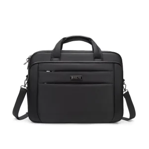 Men’s Business Laptop Bag 16 Inch Waterproof Crossbody Briefcase Multi-Compartment Lightweight Portable Design for Work Travel