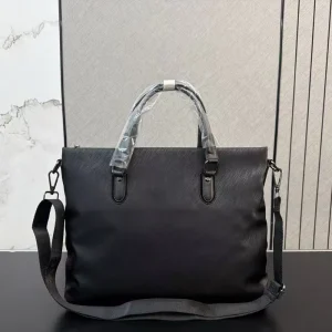 Men’s Business Leisure Waterproof Briefcase Large Capacity Handbag