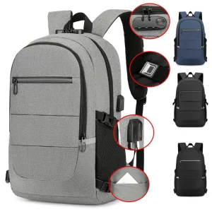 Men’s Business Travel Backpack Anti Theft Leisure Classic Fashion Travel Shoulder Bag Custom Made Logo