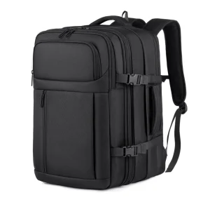 Men’s Business Travel Backpack Anti-Theft Waterproof Laptop Backpack with Concealed Shoulder Straps