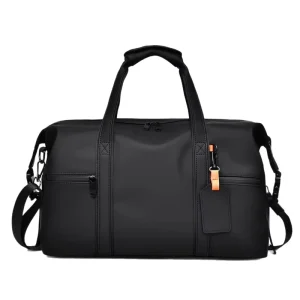Men’s Business Trip Portable Bag Zipper Sports Storage Bag Dry Wet Separated Breathable Waterproof Portable Travel Bag Gym Bag