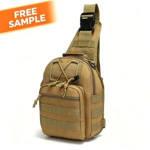 Men’s Camouflage Oxford Cloth 600D Nylon Breathable Enhanced Extra-Large Chest Shoulder Crossbody Bag Tactical Small