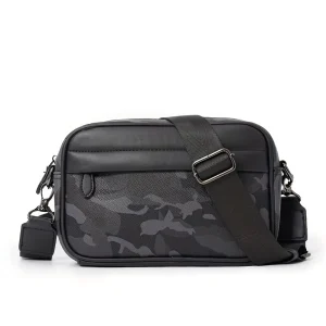Men’s Camouflage Print Crossbody Bag Shoulder Bag