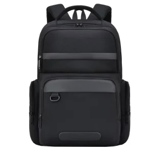 Men’s Casual Backpack With Large Capacity Travel and Business Laptop Backpack for School Use Featuring Scholl Design