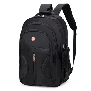 Men’s Casual Business Laptop Computer Bag Large Capacity Travel Sports Backpack School Bags College Student Schoolbag Bookbag