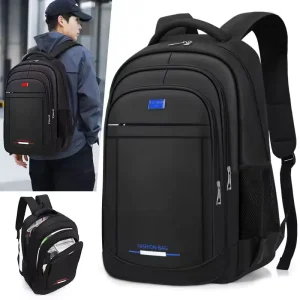 Men’s Casual Business Travel Backpack Large Capacity Schoolbag Computer Bag Laptop Backpack for High School Students