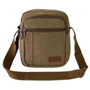 Men’s Casual Crossbody Shoulder Bags Waterproof Business Shoulder Bag for Men Travel Satchel Purse
