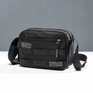 Men’s Casual Mailman Outdoor Sports Waist Pack Lightweight Waterproof Chest Bag for Man